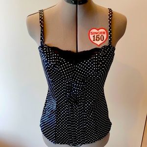 White House Black Market Silk Stretch Tank Top